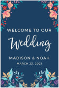 Andaz Press Personalized Extra Large Wedding Easel Board Party Sign, 12x18-inch by AndazPress