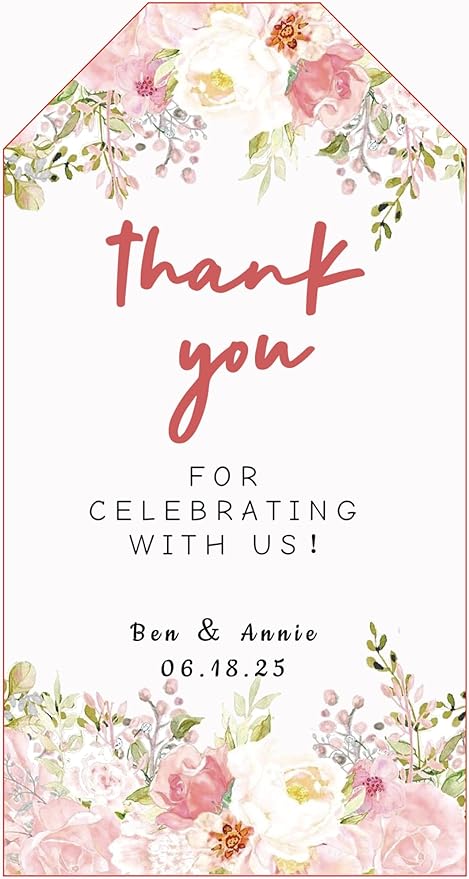 Personalized Gift Tags, Thank You Tags by Unknown