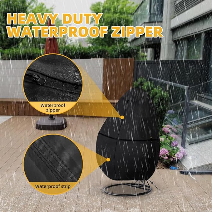 Outdoor Egg Chair Cover Waterproof - Image 8