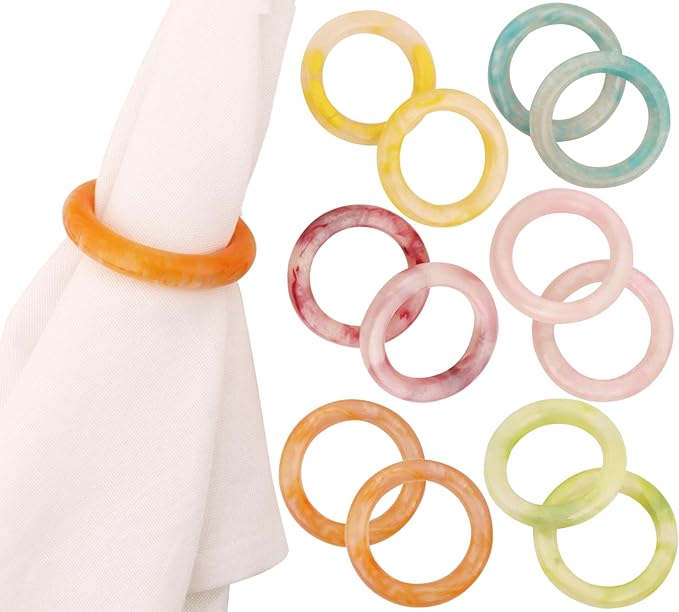 Napkin Rings Set of 12 by CLEENTABLE