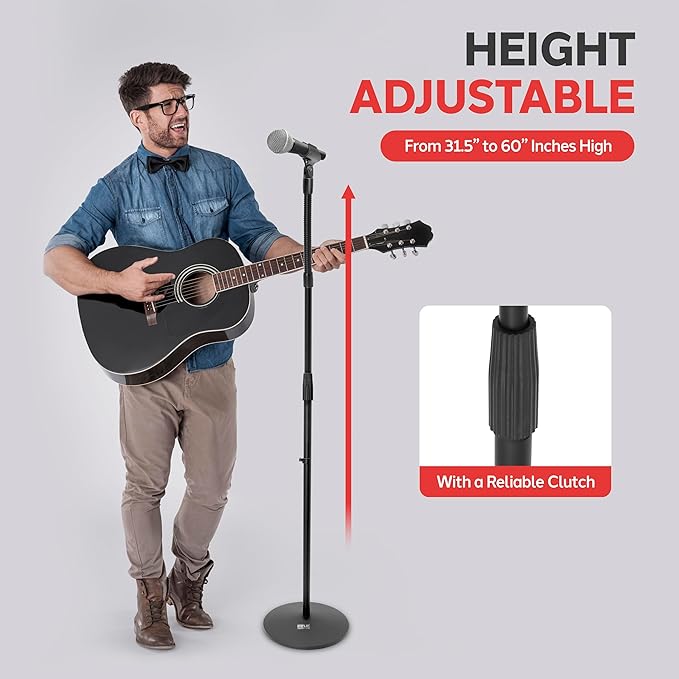 Pyle Universal Microphone Stand - Image 4