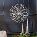Christmas led Sparkle Ball Hanging Outdoor décorations -Haning Twig Ball by SUNNYPARK