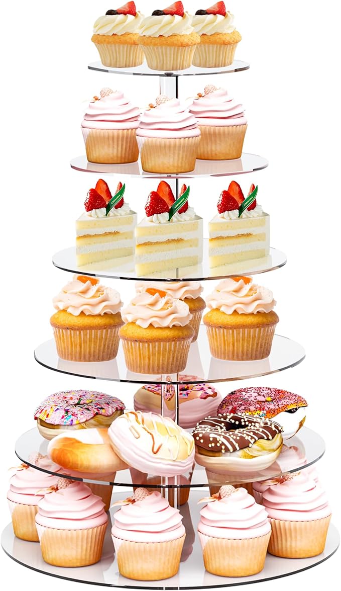 Cupcake Stand, 6 Tier Cupcake Stand by Pleasedontforgetthemhere%EF%BC%81