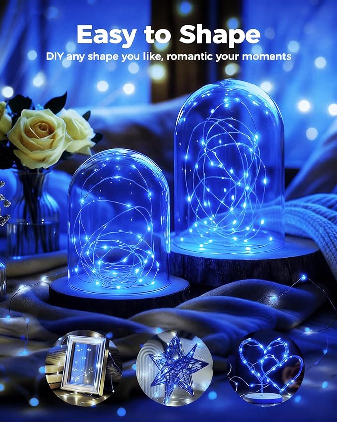 btfarm 12 Pack Fairy Lights Battery Operated, 7FT 20 LED Mini String Lights - Image 4