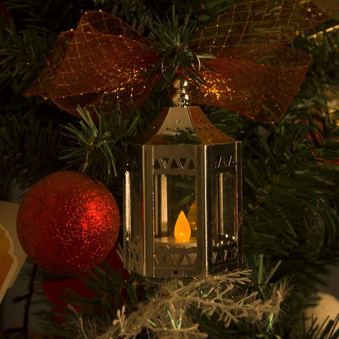 zkee Mini Star Lanterns with Flickering LED, Battery Included, Decorative - Image 4