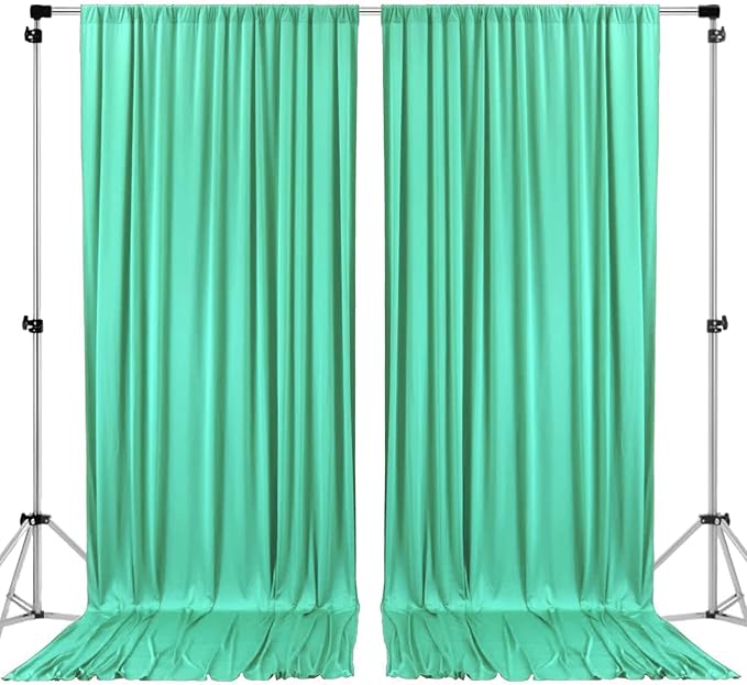 AK TRADING CO. 10 feet x 10 feet Tiffany IFR Polyester Backdrop Drapes Curtains by Fabrics%7CEventDecor%7CCrafts%7CUpholsteryFoam