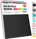 Soucolor 9" x 12" Sketch Book, Acid Free Artist Drawing Book Paper Painting by Soucolor