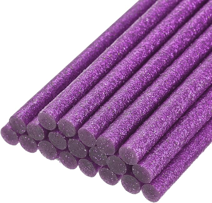 uxcell 20pcs Hot Glue Sticks for Glue Gun 7mm/0.27-inch x 4-inch Mini Hot Melt by uxcell
