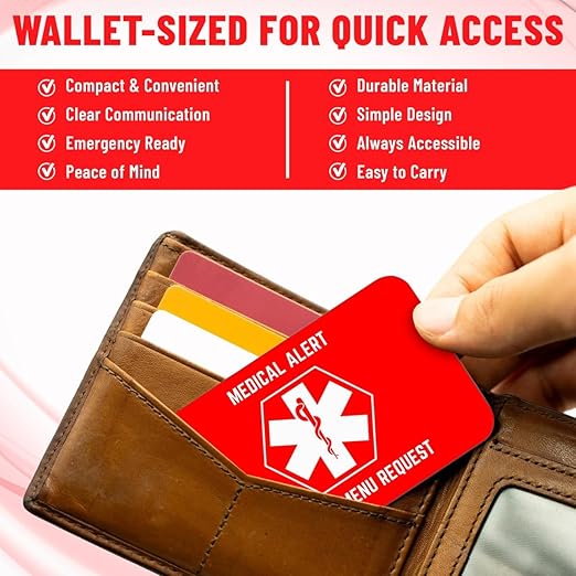 Bariatric Card for Restaurants, Special Menu Request Card, Portion Control - Image 4