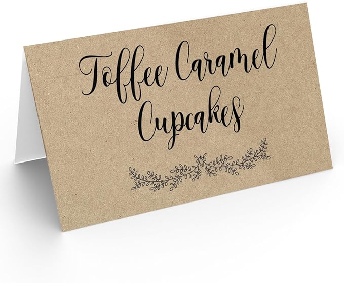 Printed Party Table Place Cards - Image 4