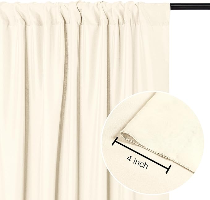 DWCN 10x10 FT Backdrop Curtains - Image 3
