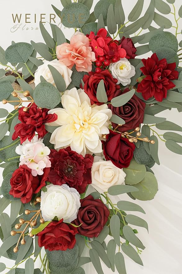 Artificial Wedding Arch Flowers Kit - Image 3