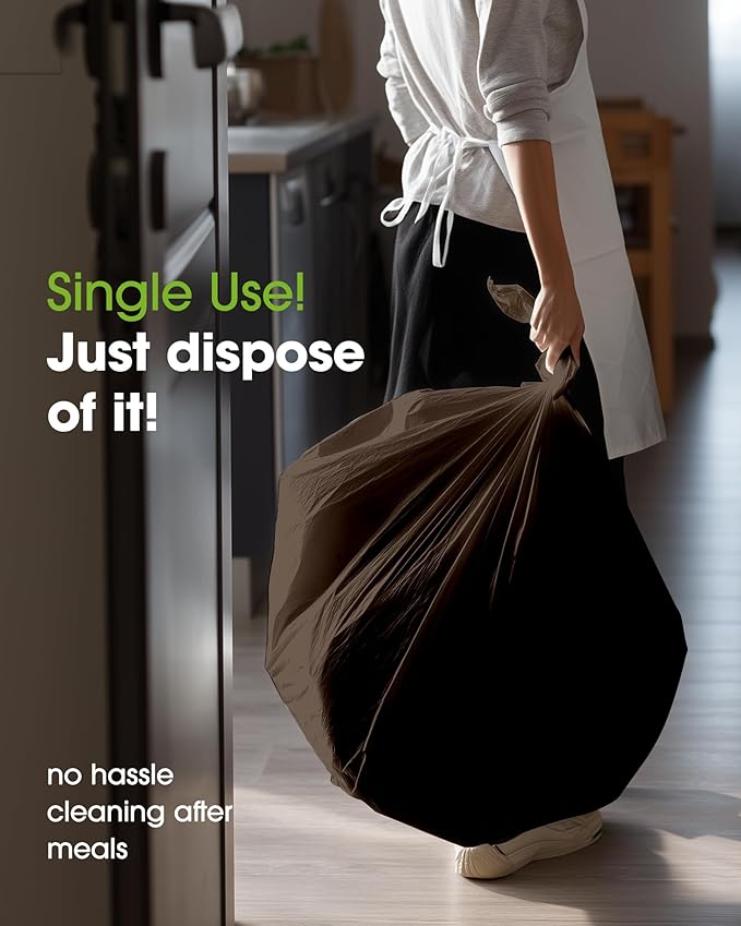 Pureegg Plastic Table Cloth Disposable 10 Pack, 54 x 108 Inch Table Cloths - Image 5