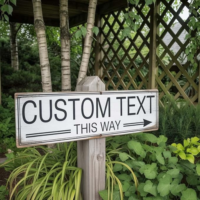 Custom Signs Outdoor Metal, Personalized Street Sign - Image 3