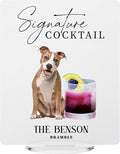 Pet Signature Drink Wedding Signs by Elation+Factory+Co.