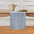 Solino Home Linen Dusty Blue Table Runner 72 Inches Long by SolinoHome