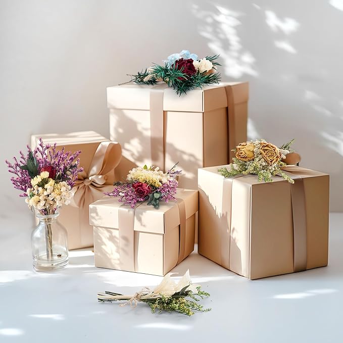 12/24 PCS Charming Dried Flowers Bouquet - Image 6