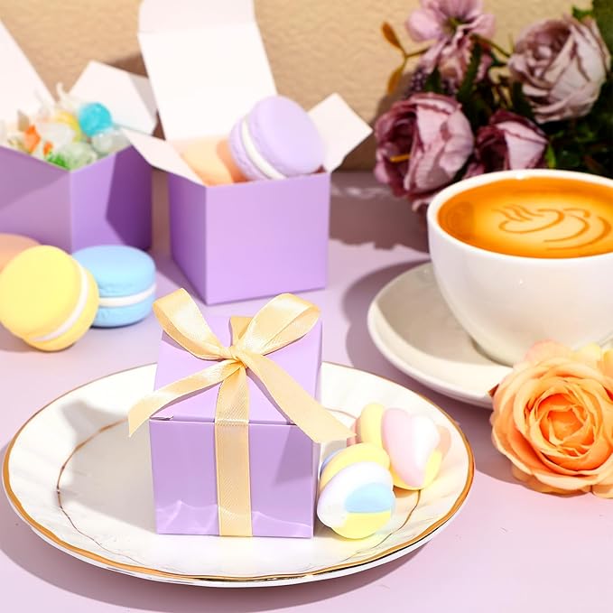 Jutom 100 Pcs Mini Favor Boxes Extra Small Candy Boxes Paper - Image 5