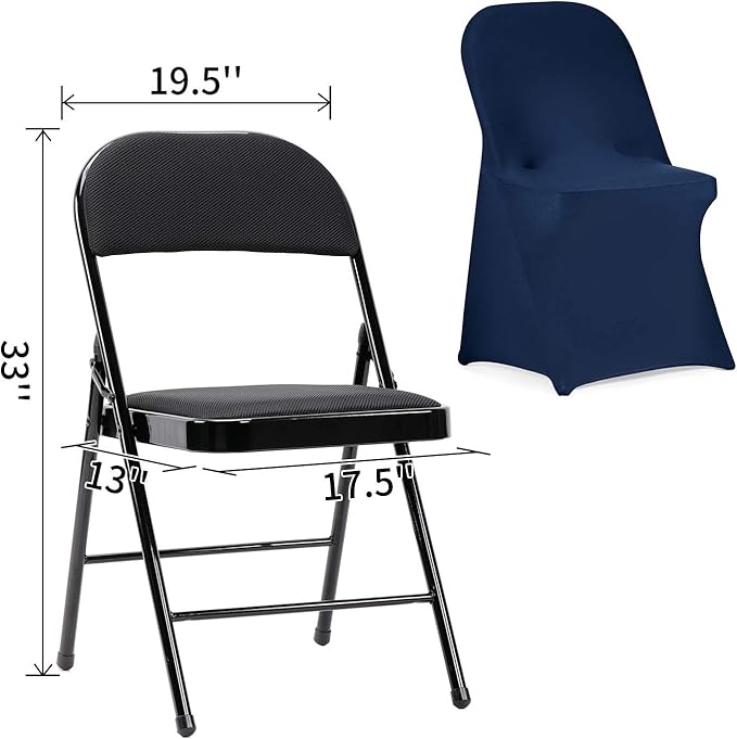 Peomeise Stretch Spandex Folding Chair Cover - Image 5