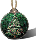 Stained Glass Christmas Decorations, Small Bell Pendant Suncatcher by Follow