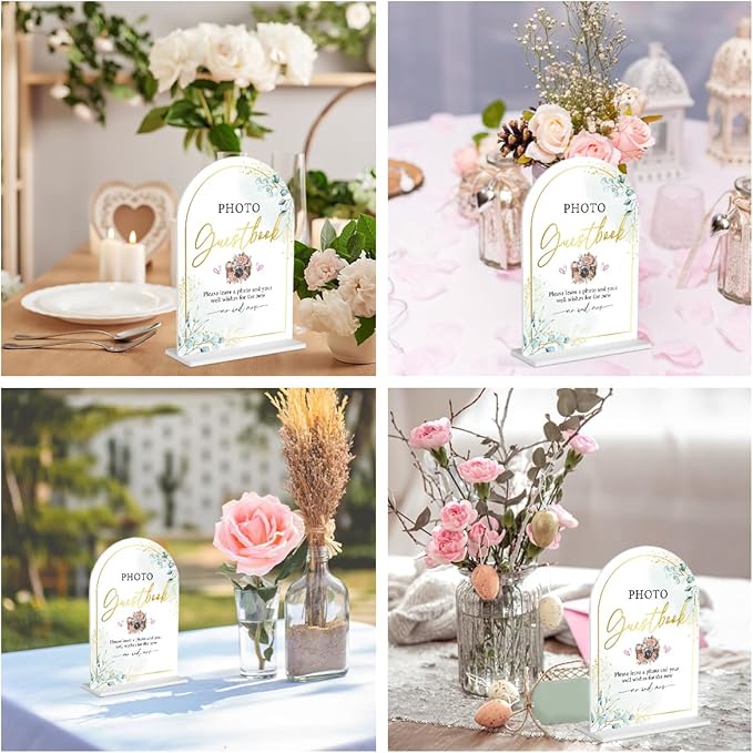 Acrylic Wedding Sign for Ceremony & Reception - Image 6