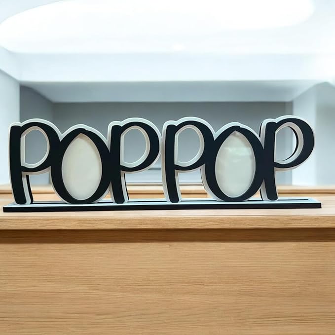 Gift for PopPop, Picture frame for Grandpa, Grandpa picture frame, Pop Pop - Image 2