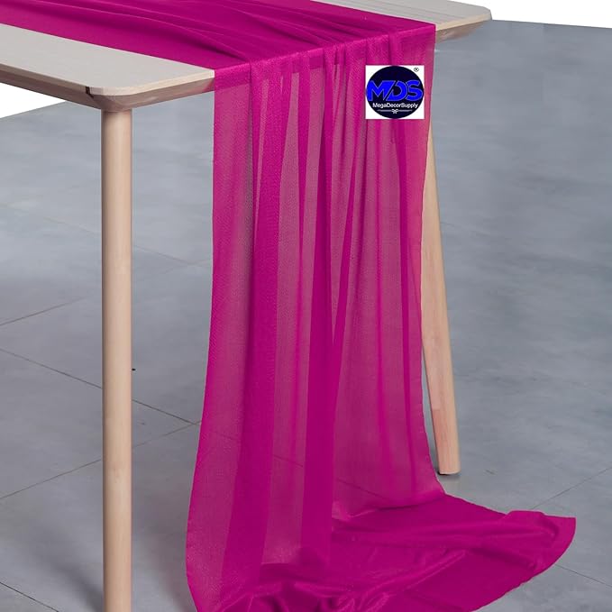 MDS Halloween Chiffon Table Runner - Image 2