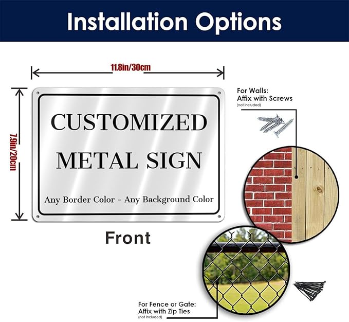 Custom Signs Outdoor Metal - Image 4