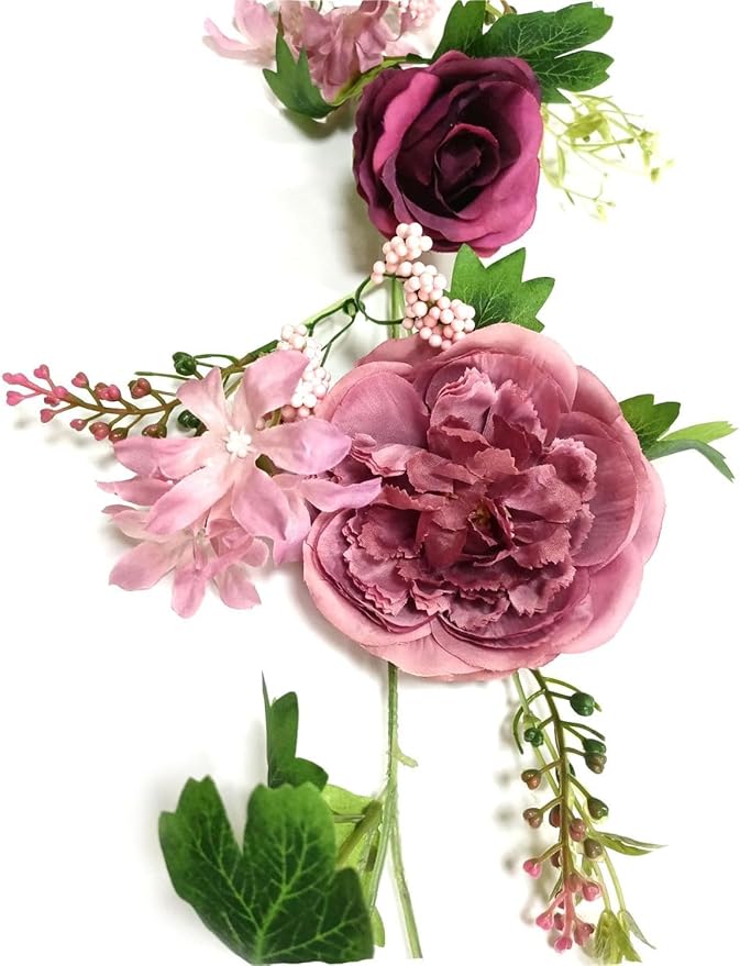 Peony Flower Garland, Rose Flower Swag - Image 3
