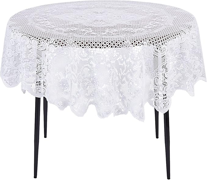 Juvale Round Lace Tablecloth by Juvale