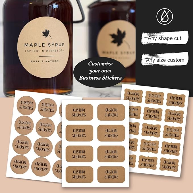 Custom Stickers for Business Logo, Personalised Logo Stickers for Small Business - Image 5