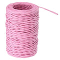 PATIKIL 164 Feet Floral Bind Wire Wrap Twine, 2mm Pink Paper-Wrapped Iron Wire by PATIKIL