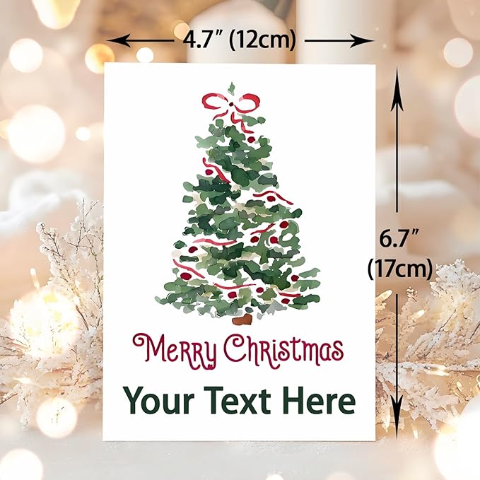 Custom Merry Christmas Cards - Image 3
