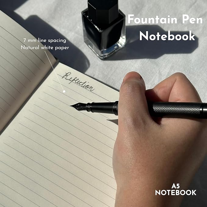 SETTINI Journal Notebook for Writing, Vegan Leather Hardcover Notebook - Image 7