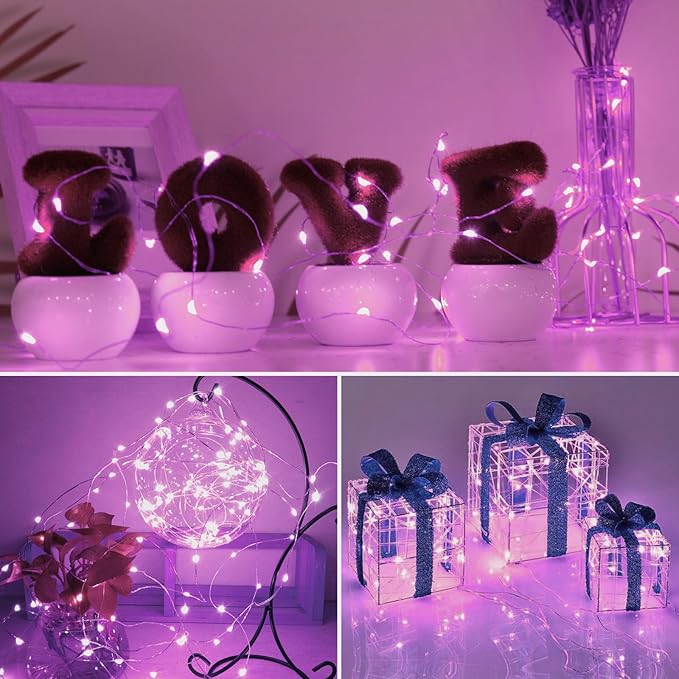 kolpop 30 Pack LED Fairy Lights Battery Operated, 7FT 20 LED Mini Twinkle - Image 5