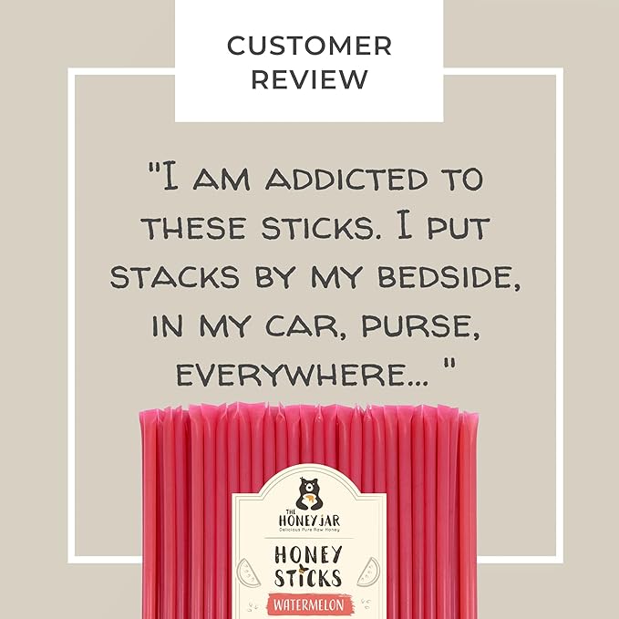 The Honey Jar Watermelon Flavored Honey Sticks - Image 3