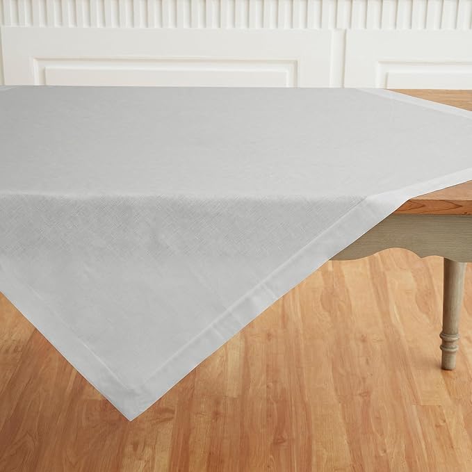 Solino Home Linen Tablecloth 52 x 52 Inch - Image 5