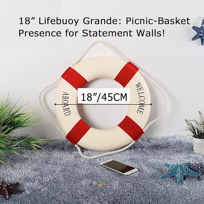 MorroMorn Lifebuoy Wall Hanging Decor - Image 2
