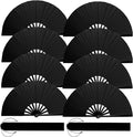 8PCS Large Chinese Folding Fans by ATTRACME