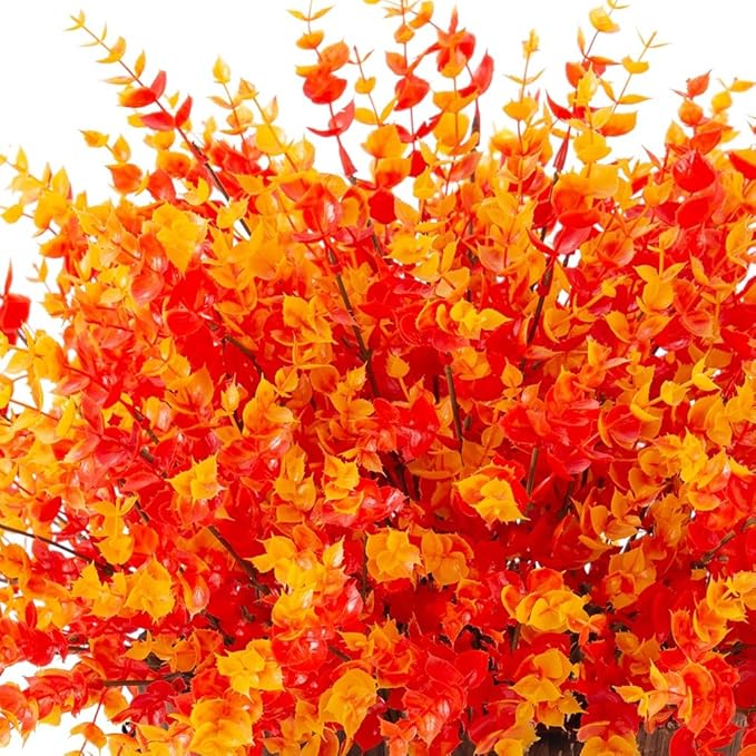 Artificial Fall Flowers Faux Mums - Image 5