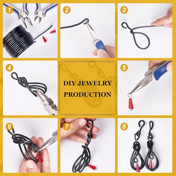 BENECREAT 9 Gauge Jewelry Craft Aluminum Wire 55 Feet Bendable Metal Sculpting - Image 4