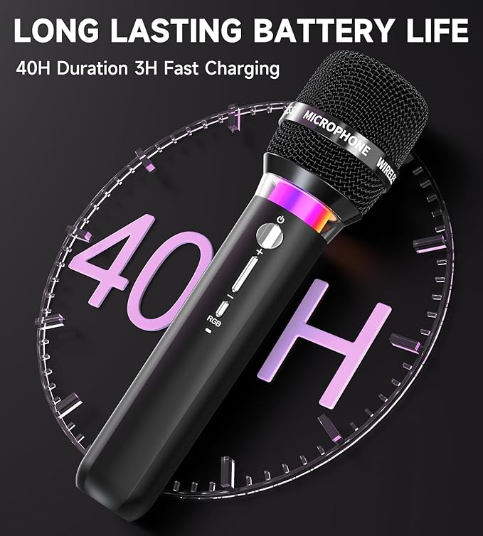 Wireless Microphone, Rechargeable Wireless Microphones - Image 7