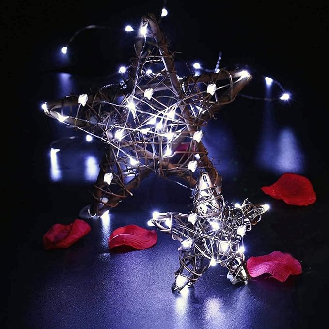 20 Pack Fairy Lights Battery Operated 7ft 20 LED Mini Fairy String Lights - Image 5