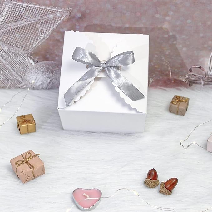 WEWILUCK Small White Gift Box, Bridesmaid Proposal, Galentine's Day Presents - Image 8