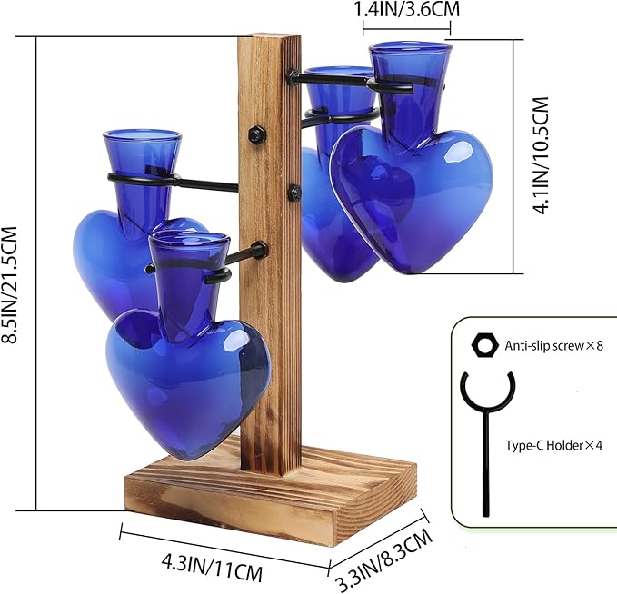 Plants Propagation Stations Plant Terrarium Kit Glass Planters - Image 2
