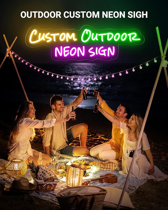 Large Outdoor Waterproof Custom Neon Sign, Personalized Outdoor Led Sign - Image 5