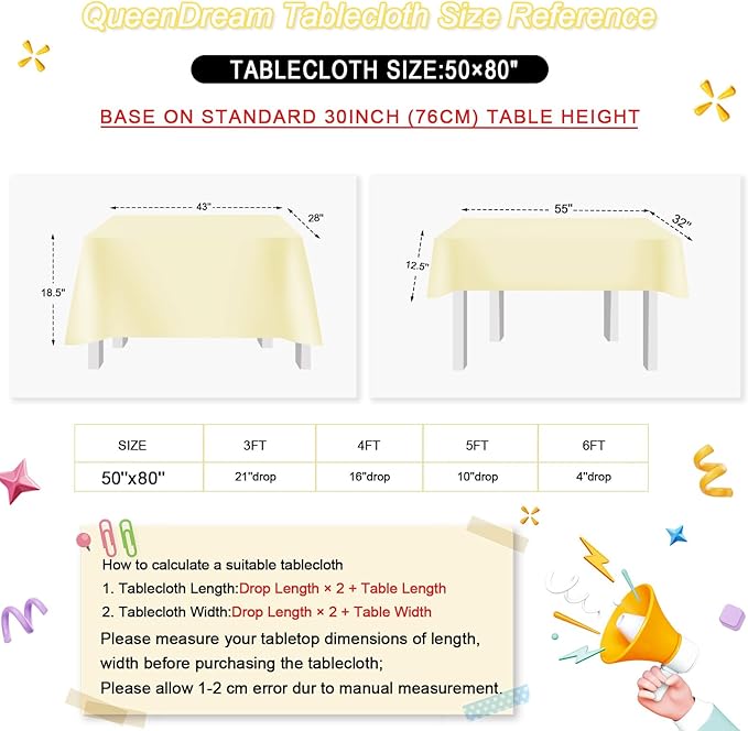 QueenDream Sequin Tablecloth - Image 7