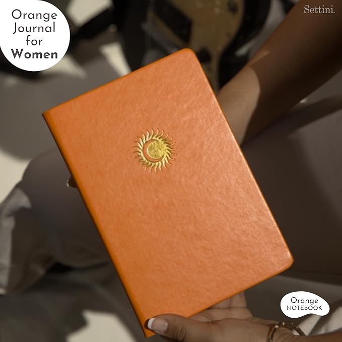SETTINI Lined Journal, 192 Archival-Quality Pages, QuillEase Bleed-Free Paper - Image 5