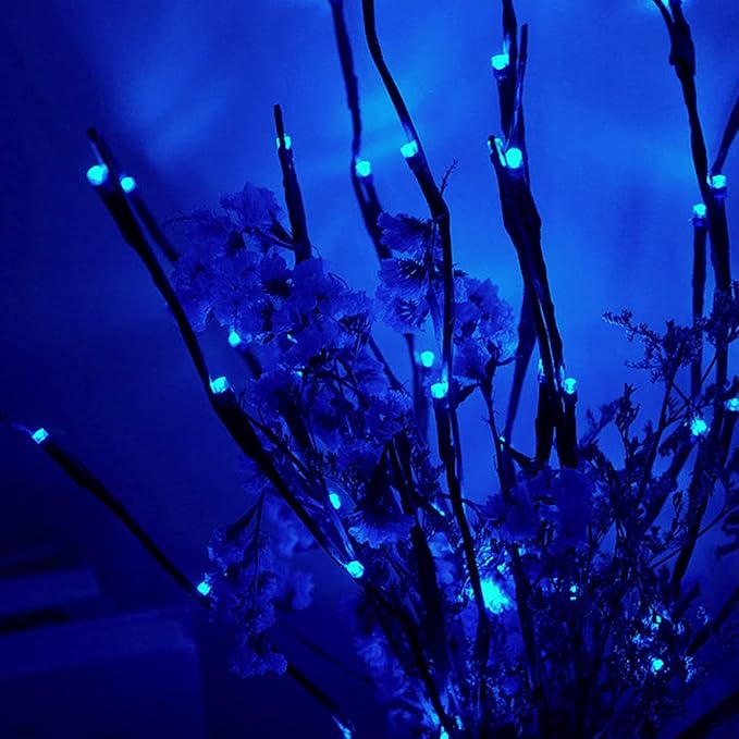 Led Branch Light Battery Operated Lighted Branches Vase Filler Willow Twig - Image 3