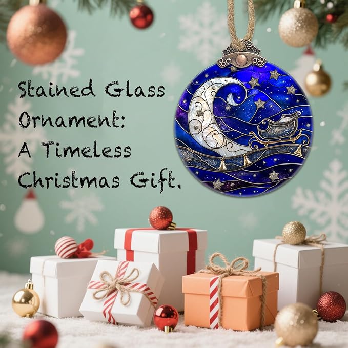 Stained Glass Christmas Decorations - Image 7